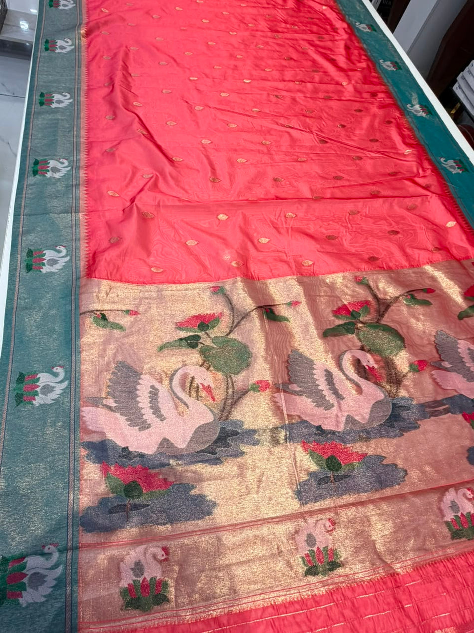 Tissue bamboo saree