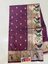 MH Paithani ( light purple colour )