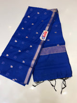 Mahashwari saree ( royal blue colour )