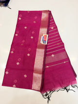 Mahashwari saree M1 ( gulabi colour )