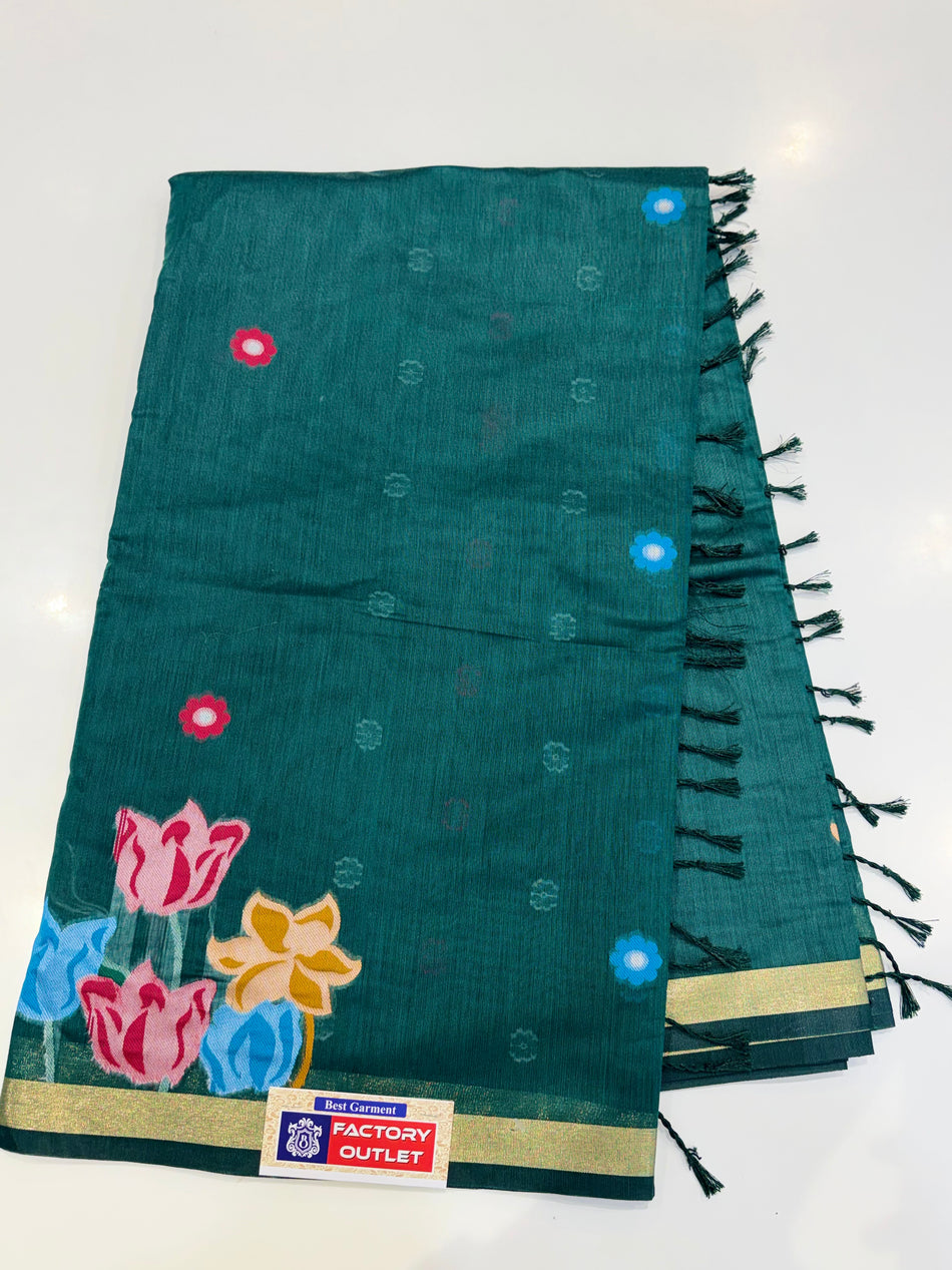Dark Jamdhani ( morepanki colour )