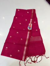 Mahashwari saree ( Rani Colour )