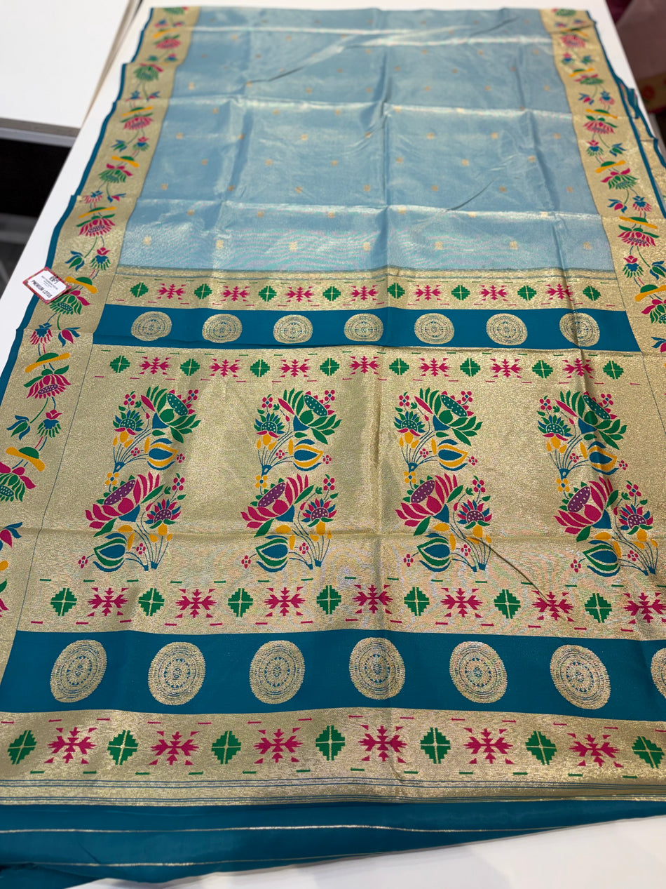 Premium lotus tissue (dark sky blue)