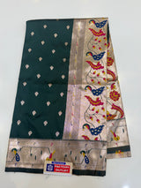 MH Paithani ( green colour )
