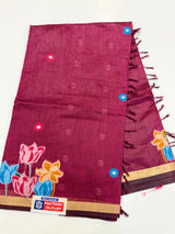 Dark Jamdhani ( gulabi colour )