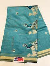 More jamdhani ( peacock blue )