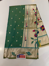 Kop Paithani ( pista colour )