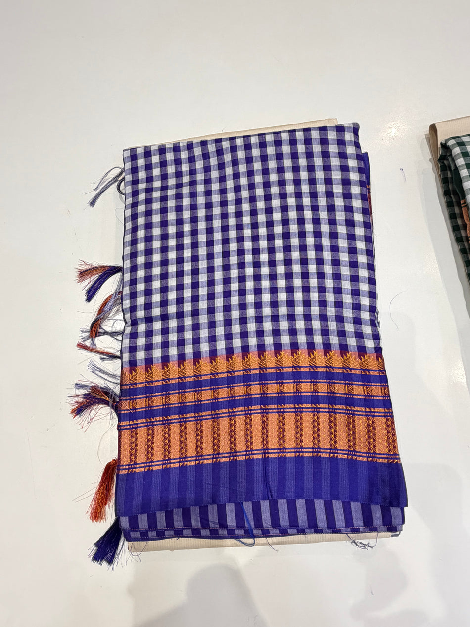 Trending Irkal checks ( royal blue )