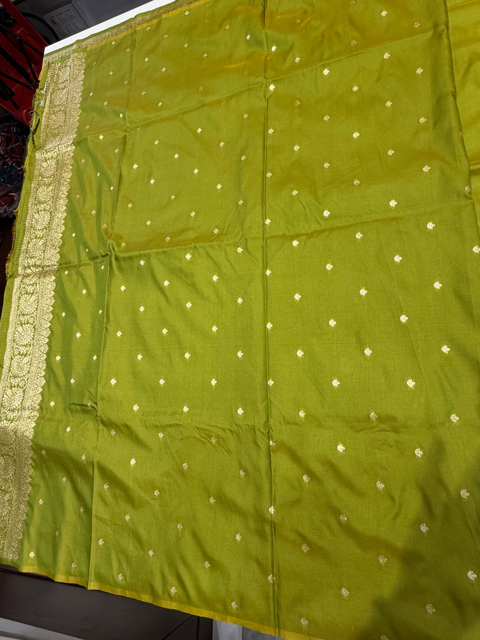 Soft silk pain saree(popti colour )