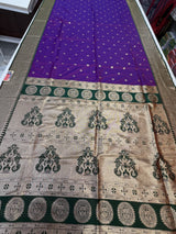 Trending Paithani (vangi colour )