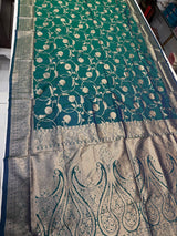 Dola saree (Morepanki colour )