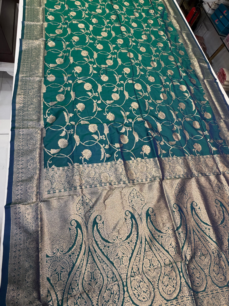 Dola saree (Morepanki colour )