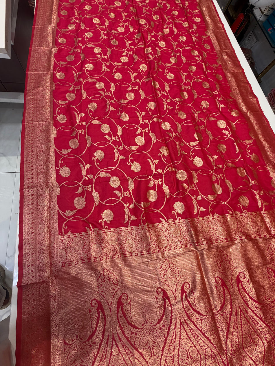 Dola soft silk (Rani Colour )
