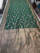 Dola soft silk (green colour )