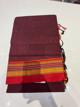 Irkal plain (wine colour ) 499 rs free shipping