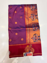 Butti soft silk (vangi colour )