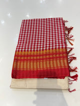Irkal checks ( red colour )
