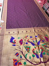 Paithani saree( wine colour )
