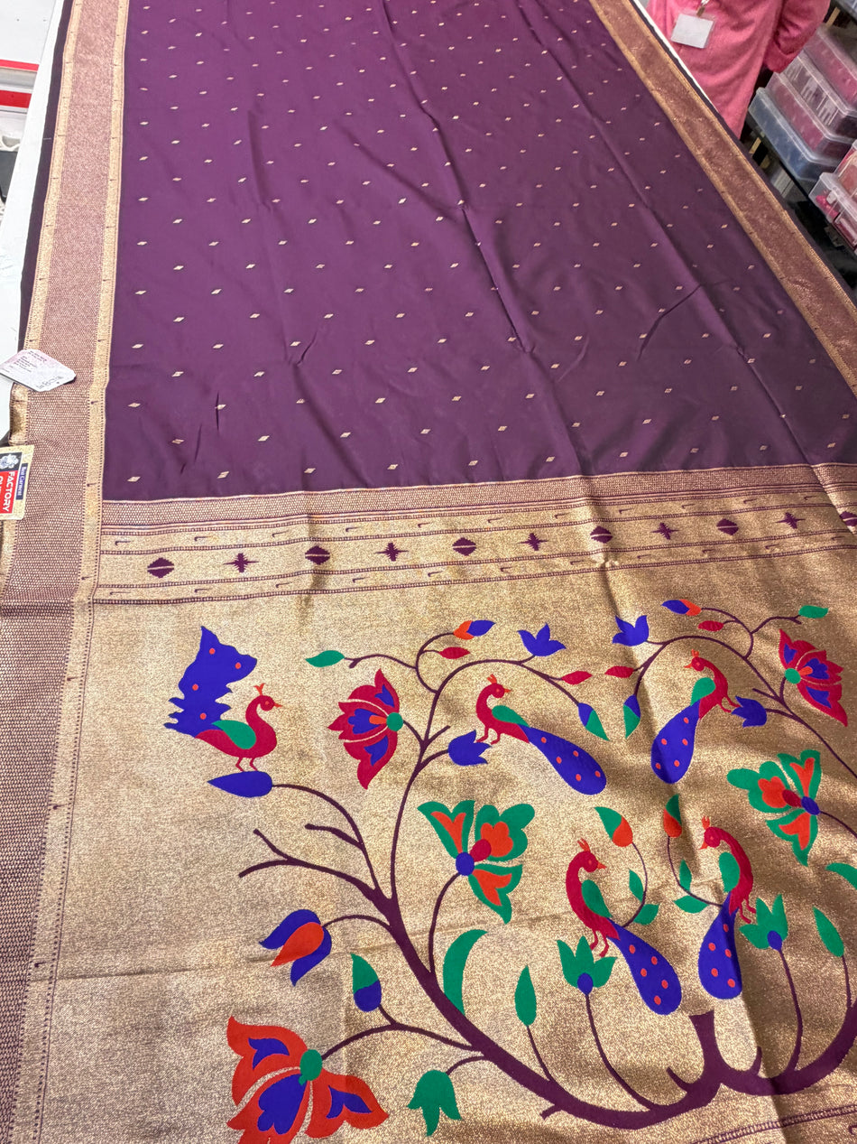 Paithani saree( wine colour )
