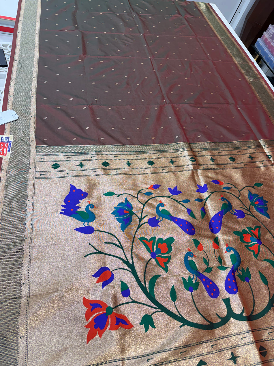 Paithani (Anjari Colour )