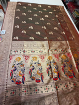 Flower soft silk (Anjari Colour )