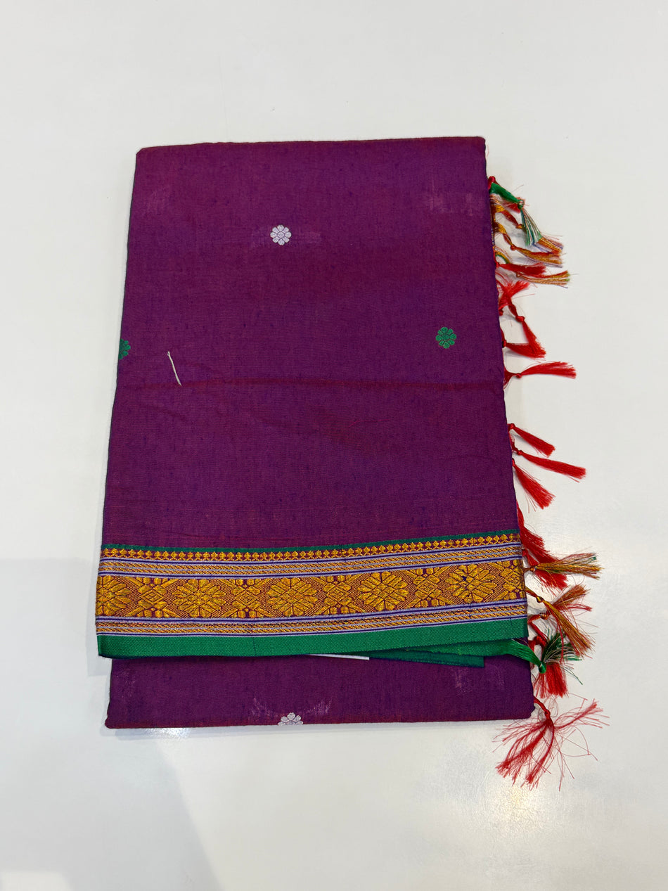 Irkal Jijmata saree (vangi colour )