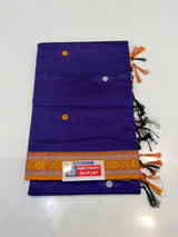Irkal Jijmata. Saree (purple colour )