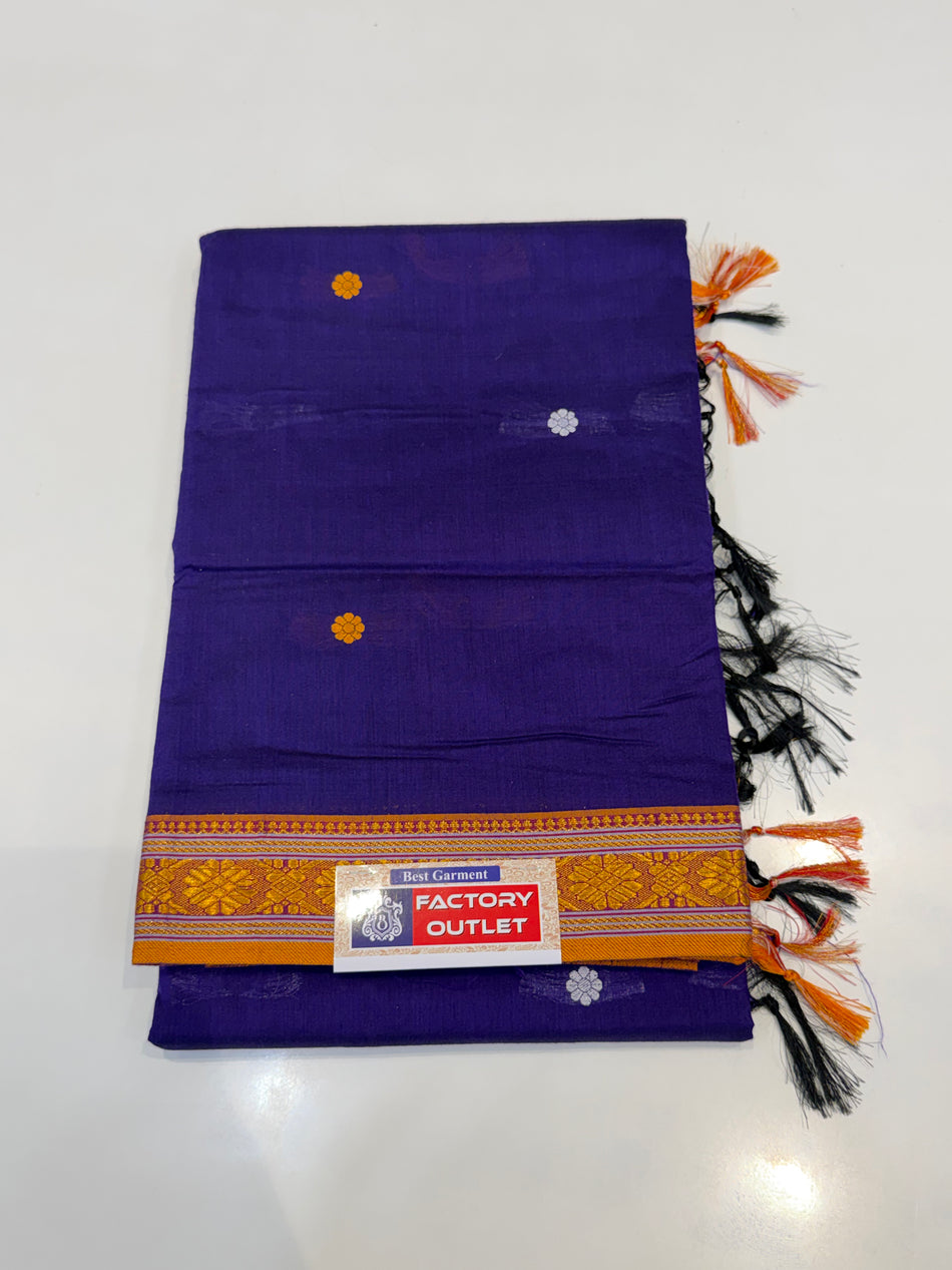Irkal Jijmata. Saree (purple colour )