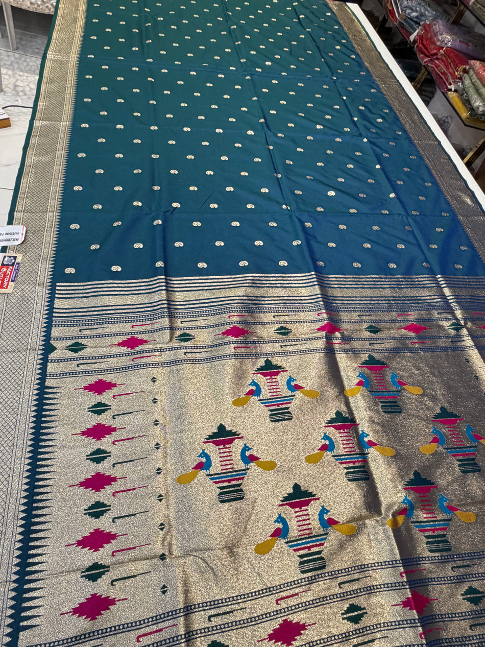More Paithani (Petro Colour )