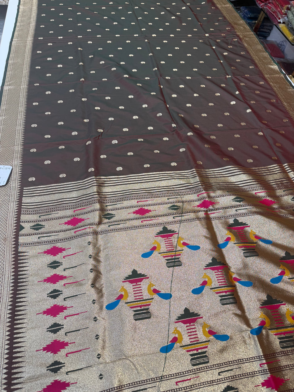 More Paithani (Anjari Colour)