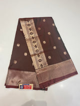 Soft Paithani ( Anjari colour)