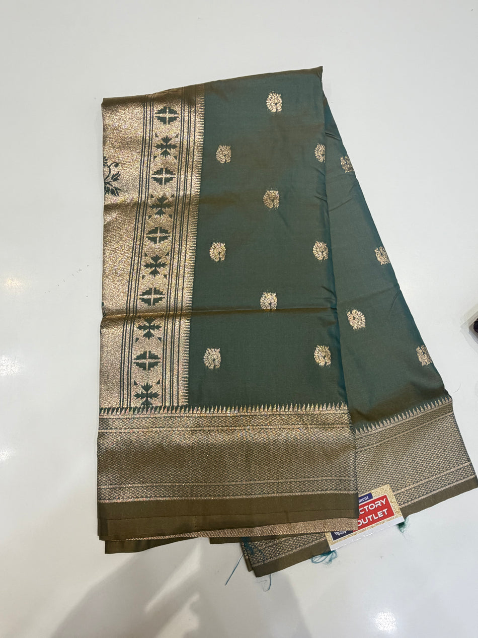 Soft Paithani (firta pista colour )