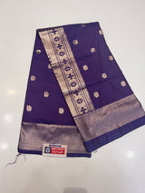 Soft Paithani (purple colour )