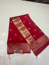 Soft Paithani (Rani colour)