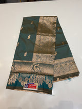 Border more Paithani (firta pista colour )