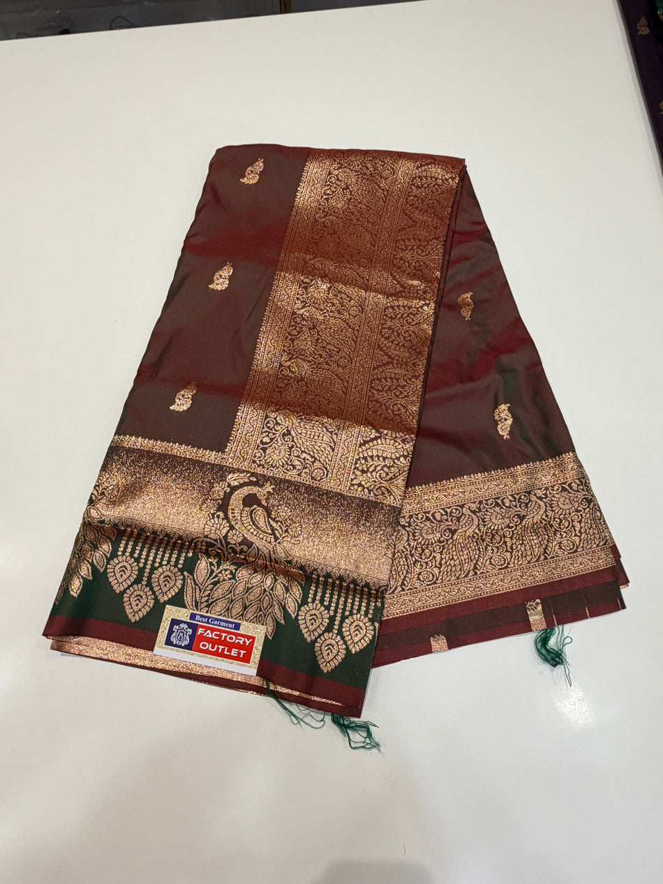 Border more Paithani (Anjari colour )
