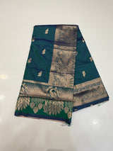 Border more Paithani (Rama colour )