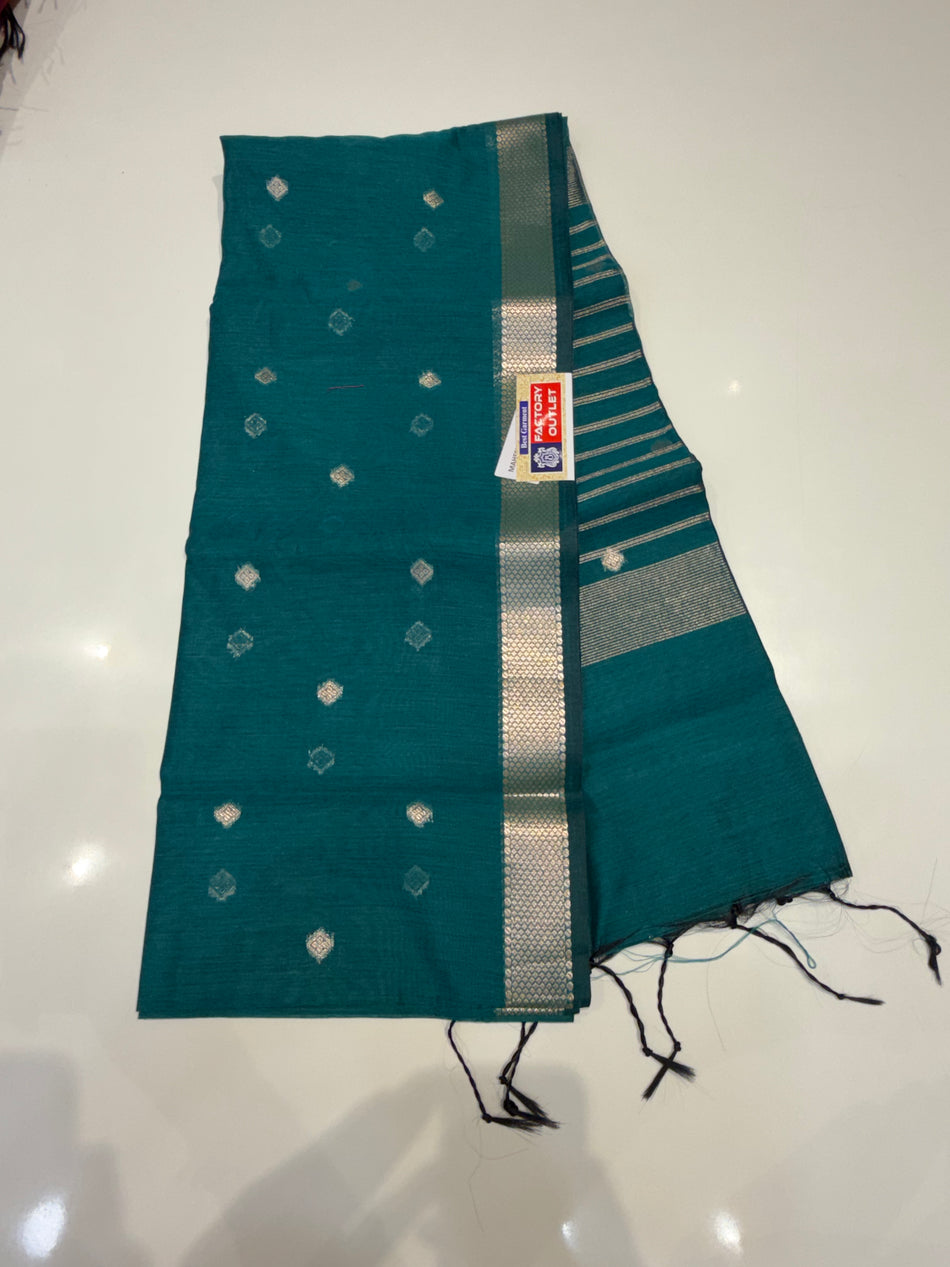 Mahashwari handloom (morepanki colour )