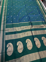 Soft silk Narayan peth (Petro Colour )