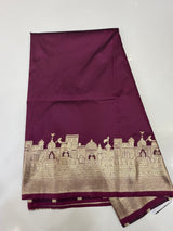 Banarasi ghat (wine colour)