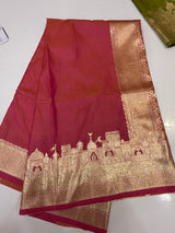 Banarasi ghat (firta orange colour )