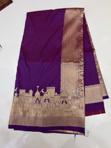 Banarasi ghat (purple colour )