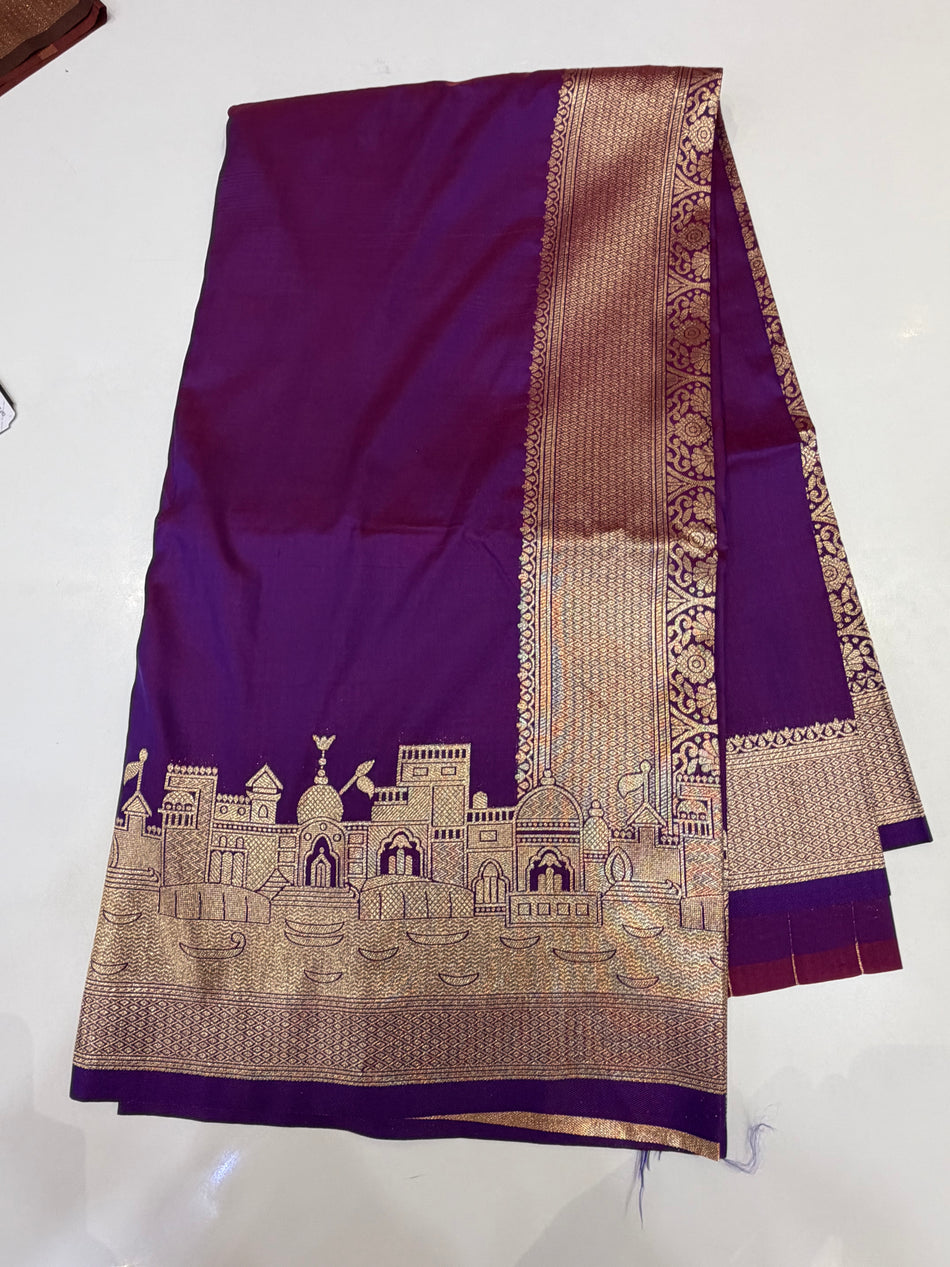 Banarasi ghat (purple colour )