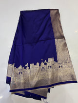 Banarasi ghat (royal blue colour )