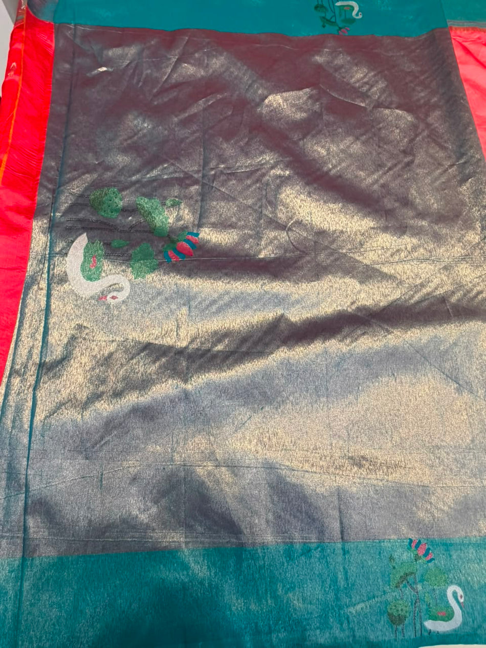 Tissue bamboo saree