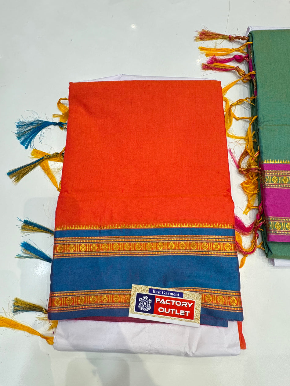 Narayan peth (orange colour )