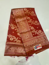 Jahlar saree (firta Orange )