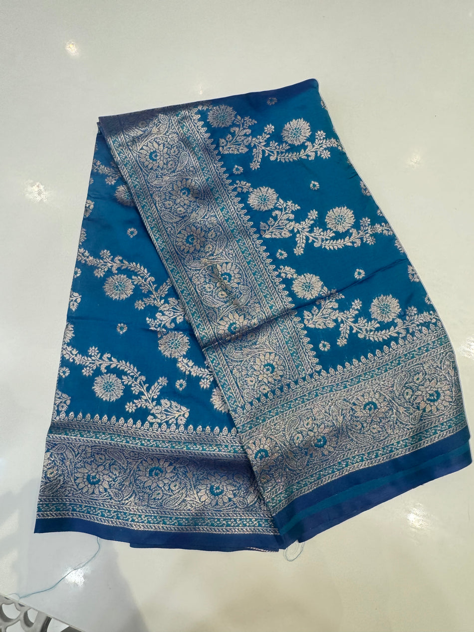 Jahlar saree (Chintamani colour )