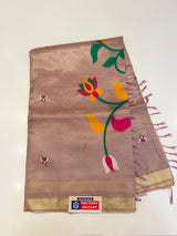 Jamdanj tissue ( light levender colour )