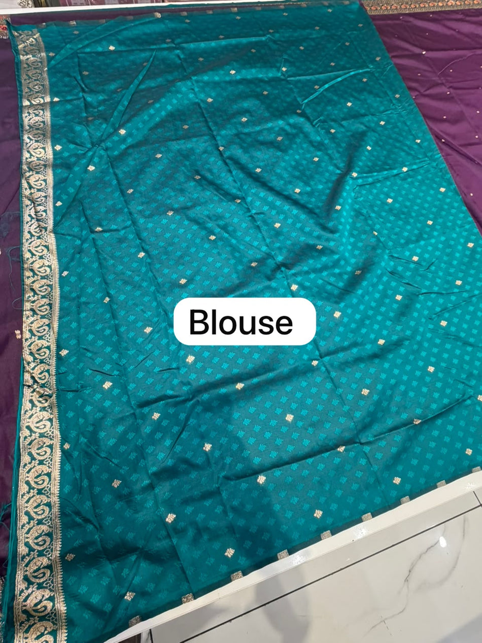 BOMKAI PESHWAI SAREE (COLOUR :WINE)